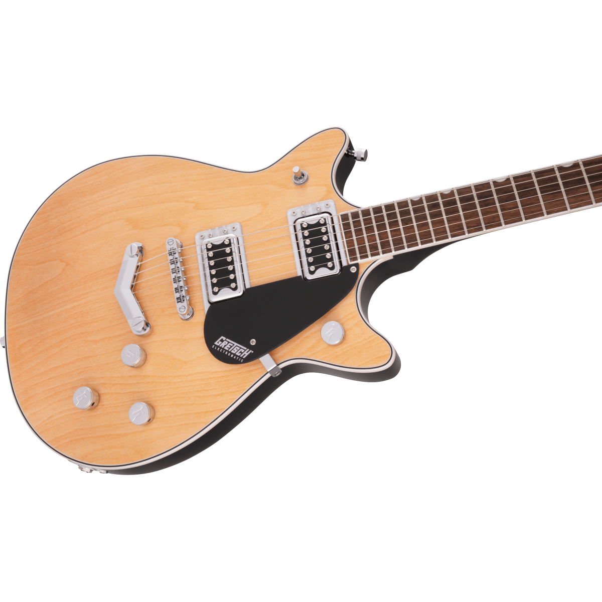 Gretsch G5222 Electromatic DBL JET BT with V-Stoptail Aged Natural